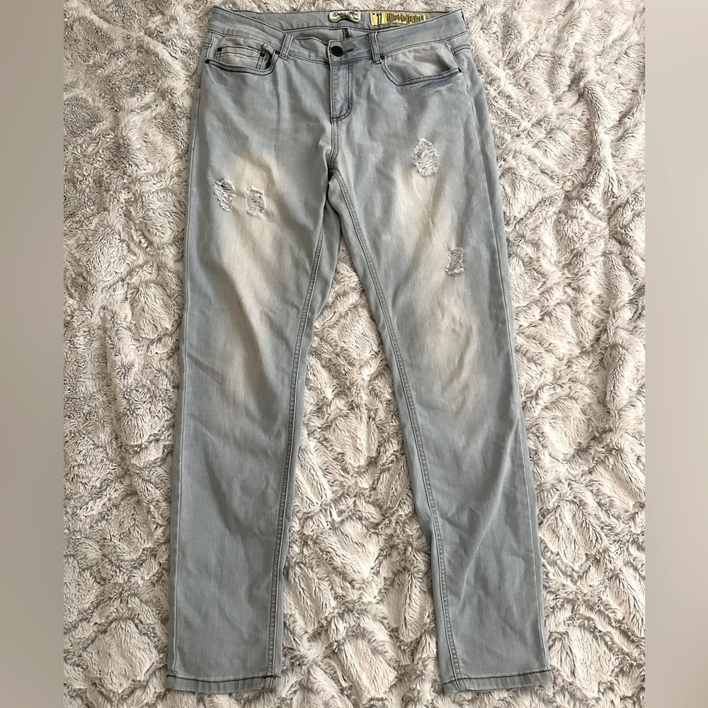 Indigo Rein Light-wash Skinny Jeans